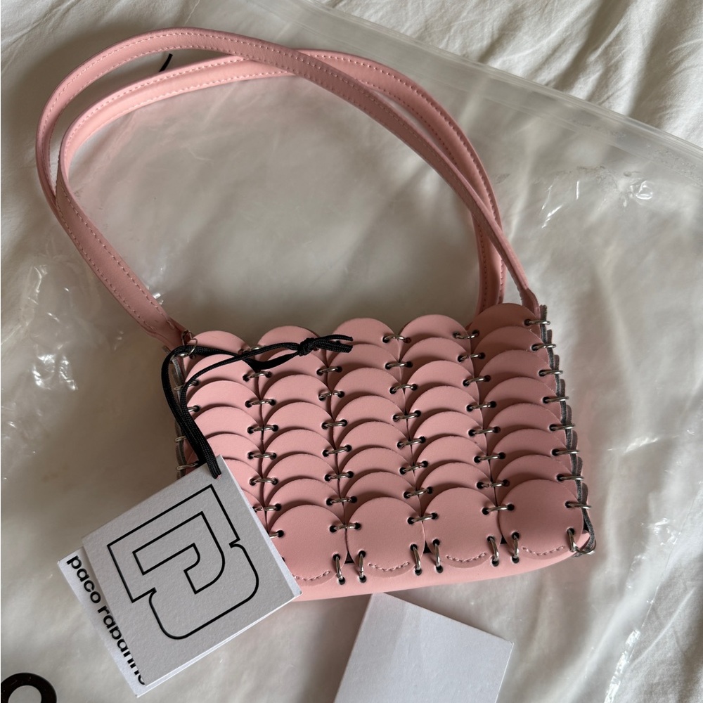 New Paco Rabbane Pacoio crossbody mini bag.